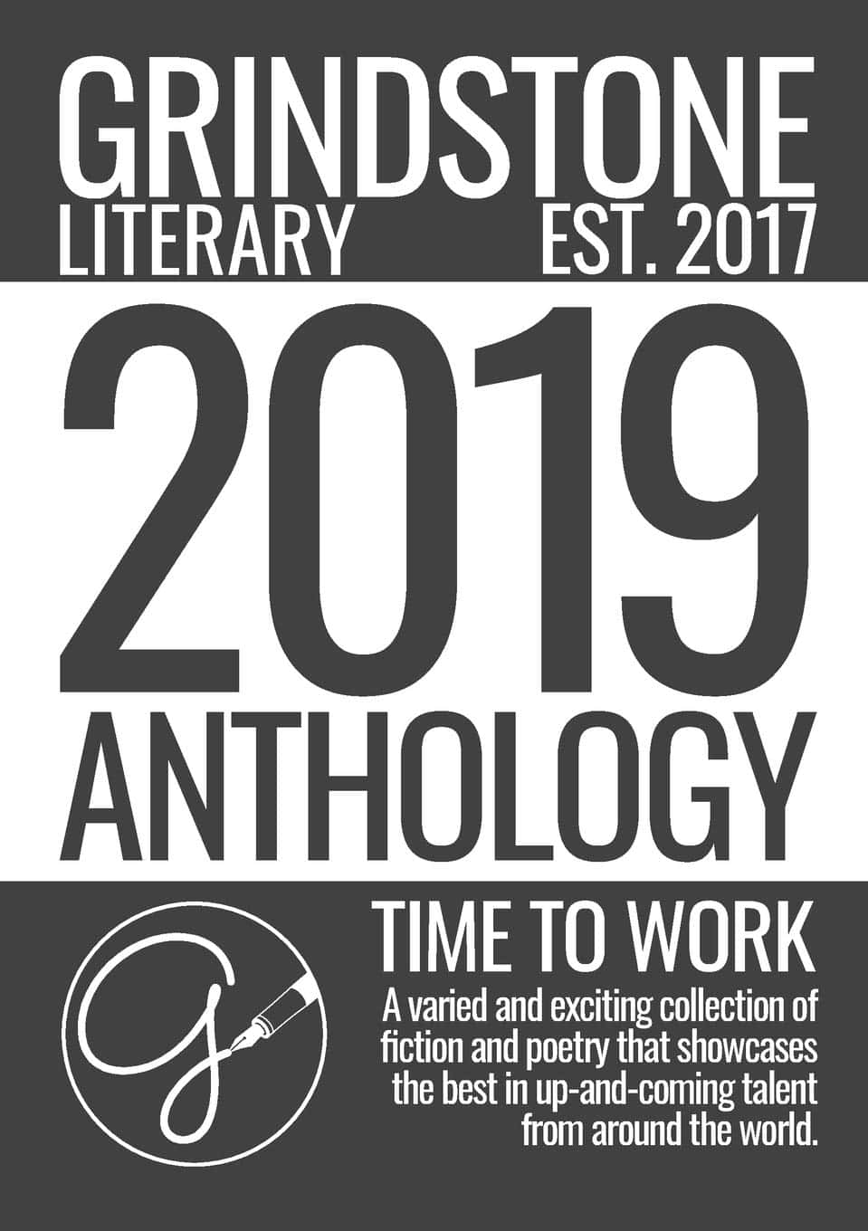 Grindstone Literary 2019 anthology cover image